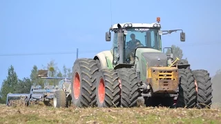 Fendt Vario 927 & Köckerling Quadro au déchaumage des tournesol en 2014