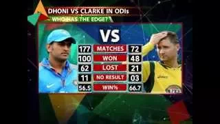 Dhoni VS Clarke