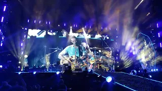 Coldplay Ft. Michael J. Fox - Earth Angel (Live Concert)