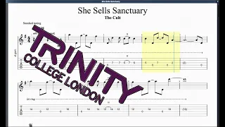 She Sells Sactuary Trinity Grade 4 Guitar