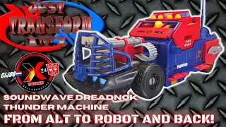 JUST TRANSFORM IT!: Transformers/G.I. Joe Soundwave Dreadnok Thunder Machine