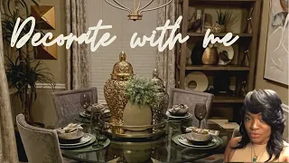NEW Glam Tablescape | Decorate with me| House to Home