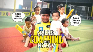 Playing Cricket with Nirav😍💯 - Nirav settaigal❤️😂