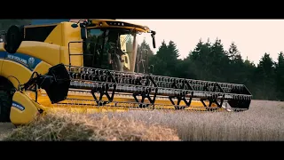 New Holland Mähdrescher CX8.80 Ernte