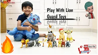 Play With Lion Guard Toys..🔥🔥