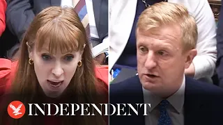 Watch again: Rayner and Dowden step in for Sunak and Starmer during PMQs amid council house row