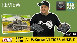 COBI® Panzerkampfwagen VI TIGER Ausf. E  feat. @bacuffz  💥 2538 & 2537 LIMITED EDITION 💥   REVIEW