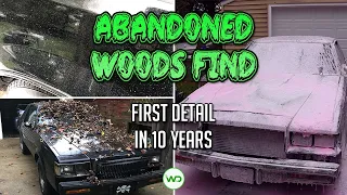 ABANDONED WOODS FIND First Detail In 10 Years Grand National! Car Detailing Exterior & Restoration