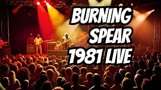 Burning Spear Live in Germany 1981 Full  Rockpalast Show Full Concert  Perfornance