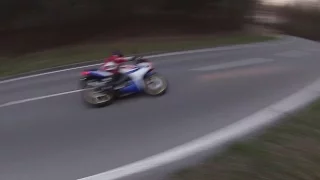 Honda CBR 125 Crash