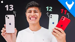 Qual MELHOR? iPhone 11 vs iPhone 12 vs iPhone 13 para COMPRAR em 2024?