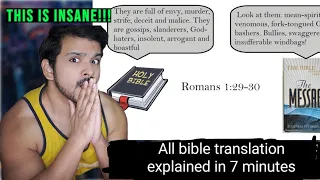 All bible translation explained in 7 minutes Reaction