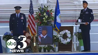 Air Commando community bids farewell to Roger Fortson at Hurlburt Field memorial