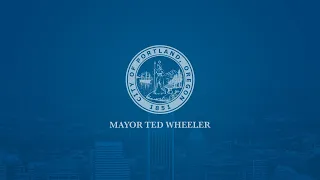 Mayor Wheeler and City Leaders Hold Press Conference Addressing 2nd Night of Violent Demonstrations