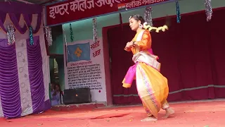 Kathak Dance | Taal Dhamaar | Tanmoyee Chakraborty | JIC Adalikhal Program | Student Dance.