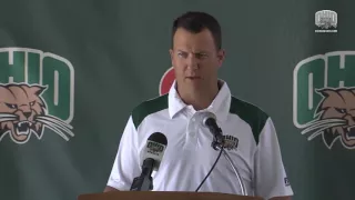 Ohio Football 2016: Media Day Scott Isphording