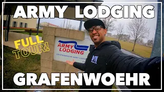 Tower Barracks Army Lodging- Grafenwoehr Germany Temporary Lodging Facility (TLF) - FULL Tour!