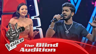 Dulaj Chamikara | Sansara Sihine (සංසාර සිහිනේ) | Blind Auditions | The Voice Teens Sri Lanka