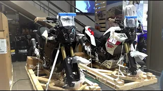 unboxing two new 2022 YAMAHA Tenere 700 - the Rally and the Black