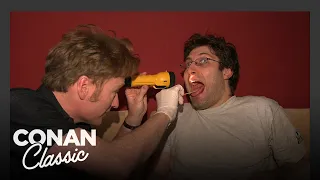 Conan Gives His Sick Writer A Checkup | Late Night with Conan O’Brien