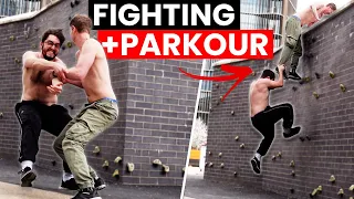 What Parkour + MMA looks like...