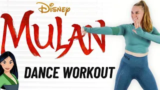 MULAN DANCE WORKOUT! || Low Impact At Home Cardio/Dance Workout to Disney's Mulan! NO Jumping!