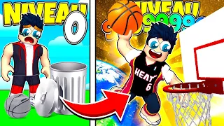 Je suis DEVENU un DIEU DU BASKET.. (Roblox)