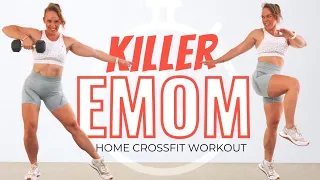 30 MIN KILLER DUMBBELL EMOM | Home Crossfit Workout