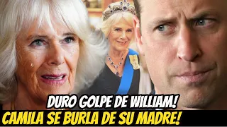 EL PRÍNCIPE WILLIAM ENVIÓ Un DURO MENSAJE CONTRA CAMILA PARKER, Por BURLARSE de La PRINCESA DIANA!