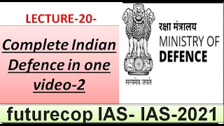 Indian Defence with Current Terms 2020 | Science And Technology | Hindi ||