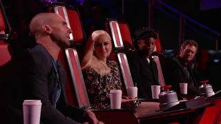 The Voice 2015 Battle   Blaine Mitchell vs  Blind Joe   Old Time Rock and Roll