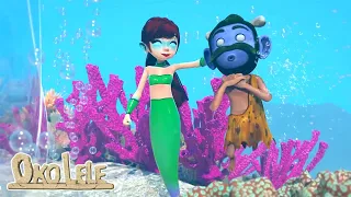 Oko ve Lele 🦖 Denizin altında 🦕 Bölüm 78⚡ CGI Animasyon kısa filmler ⚡ Türkçe komik çizgi filmler