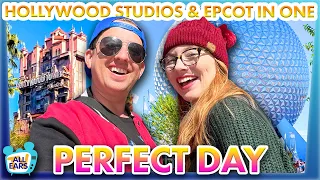 EPCOT and Disney's Hollywood Studios in ONE PERFECT DAY -- Park Hopping in Disney World