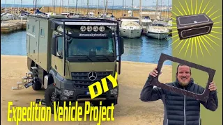 DIY Expedition Vehicle Project on Mercedes Arocs 4x4 ► | Truck Storage Systems - Spain EP2