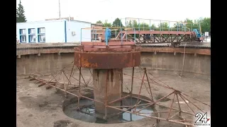 Продолжается реконструкция очистных сооружений в Альметьевске