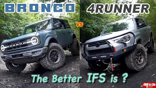 Ford Bronco vs Toyota 4runner - Off-Road Comparison