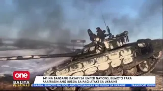 Mga siyudad sa Ukraine, patuloy na nilulusob ng Russia