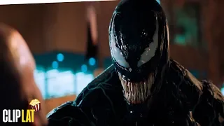 VENOM (2018) - Venom cura a Eddie Broke y ataca