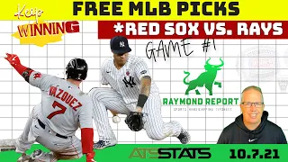 Boston Red Sox vs  Tampa Bay Rays Prediction 10 7 21   Game 1 AL Division Pick