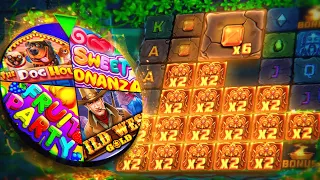 WHEEL DECIDE Which Bonuses to BUY.. Crazy SETUP on Monkeys Gold xPays!? (Bonus Buys)