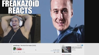 FREAKAZOiD Reacts To: pashaBiceps - The Polish Terminator (CS:GO)