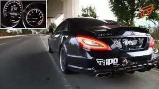 The iPE exhaust for Mercedes Benz CLS63 AMG (2011-2014)