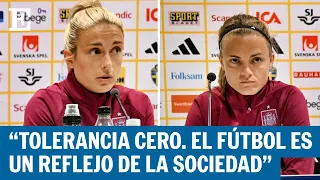 Comparecencia íntegra de Alexia Putellas e Irene Paredes, futbolistas de la selección española