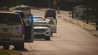 Victim killed in Forest Park triple shooting identified; suspect in custody after hours-long search,