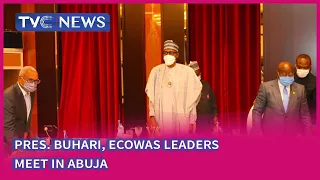 Pres. Buhari, ECOWAS Leaders Converge On Abuja To Discuss Issues Affecting Regional Bloc