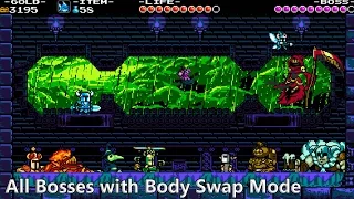 Shovel Knight: Shovel of Hope - All Bosses with Body Swap Mode - Gameplay