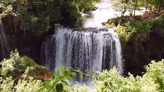 Amazing Waterfalls @ pictureque watermill village of RASTOKE , Croatia