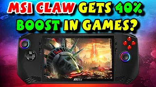 This Can Give MSI Claw 40% Of Boost In Gaming – But Should You Believe Them? - Explored