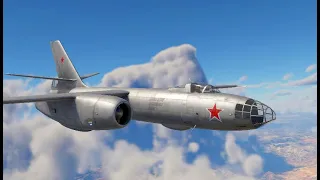 Играю на реактивном бомбардировщике Ил-28 в СБ режиме в VR. Стрим №59.
