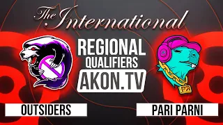 🔴DOTA 2 [RU] Outsiders vs Pari Parni [bo3] The International XI, CIS, Upper Bracket, Round 1